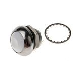 RS PRO Miniature Push Button Switch, Momentary, Panel Mount, 13.6mm Cutout, SPST, 250 V ac @ 200 mA, 50 V dc @ 200 mA,