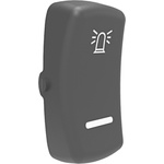 Carling Technologies, Rocker Switch Lens, Laser Etched Actuator, For Use With L Series Sealed Rocker Switches, White