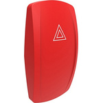 Carling Technologies, Rocker Switch Lens, Laser Etched Actuator, For Use With V Series Sealed Rocker Switches, White