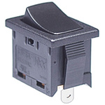 NKK Switches SPDT, Latching Rocker Switch Panel Mount