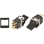 TE Connectivity DPDT, Latching Rocker Switch Panel Mount