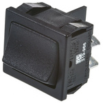 Arcolectric (Bulgin) Ltd DPST, On-Off Rocker Switch Panel Mount