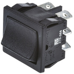 Arcolectric (Bulgin) Ltd DPDT, On-On Rocker Switch Panel Mount