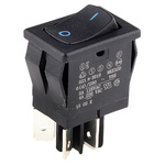 Carlingswitch DPST, On-None-Off Rocker Switch Panel Mount