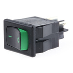 Carlingswitch SPST, On-None-Off Rocker Switch Panel Mount