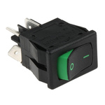Carlingswitch DPST, On-None-Off Rocker Switch Panel Mount