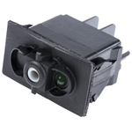 Carlingswitch Illuminated SPDT, Latching Rocker Switch Panel Mount
