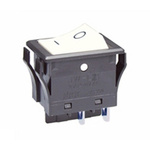 NKK Switches DPST, On-None-Off Rocker Switch Panel Mount