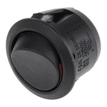 C & K SPST, On-None-Off Rocker Switch