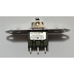 NKK Switches SPDT, Momentary On-Off-Momentary On Rocker Switch Panel Mount