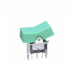 NKK Switches SPDT, On-On Rocker Switch Through Hole