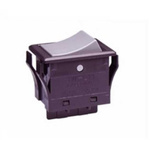 NKK Switches SPST, On-Off Rocker Switch Panel Mount