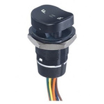 APEM Illuminated SPDT, On-On-On Rocker Switch Panel Mount