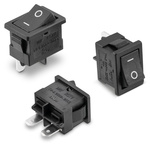 Wurth Elektronik DPST, (On)-Off Rocker Switch Surface Mount