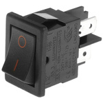 Arcolectric (Bulgin) Ltd SPST, On-Off Rocker Switch Panel Mount