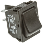 TE Connectivity DPST, On-Off Rocker Switch Panel Mount