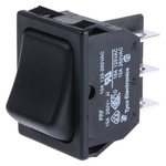 TE Connectivity DPDT, On-On Rocker Switch Panel Mount