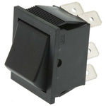 Arcolectric (Bulgin) Ltd DPDT, (On)-On Rocker Switch Panel Mount