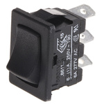 Arcolectric (Bulgin) Ltd SPST, (On)-On Rocker Switch Panel Mount