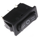 Marquardt SPDT, On-Off-On Rocker Switch Panel Mount