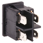 Marquardt DPST, On-None-Off Rocker Switch Panel Mount