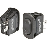 ZF SPST, On-None-Off Rocker Switch Panel Mount