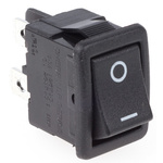 ZF SPST, On-None-Off Rocker Switch Panel Mount