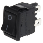 ZF DPST, On-None-Off Rocker Switch Panel Mount