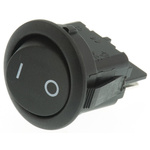 ZF SPST, On-None-Off Rocker Switch Panel Mount