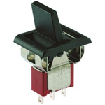 TE Connectivity SPDT, On-(On) Rocker Switch Panel Mount