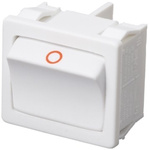 Marquardt DPST, On-None-Off Rocker Switch Panel Mount