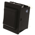 Arcolectric (Bulgin) Ltd DPDT, On-Off-On Rocker Switch Panel Mount