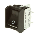 Apem DPST, On-None-Off Rocker Switch Panel Mount