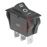 ZF SPDT, On-Off-On Rocker Switch Panel Mount