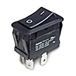 TE Connectivity DPST, Latching Rocker Switch Panel Mount
