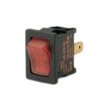 Marquardt Illuminated SPST, On-None-Off Rocker Switch Panel Mount