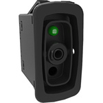 Carling Technologies Illuminated SPST, On-None-Off Rocker Switch Panel Mount