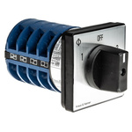 Kraus & Naimer, 4P 3 Position Double Throw Cam Switch, 32A