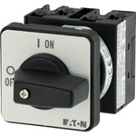 Eaton, 3PST 2 Position 90° On-Off Cam Switch, 690V ac, 20A, Knob Actuator