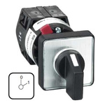 Schneider Electric, SPST 2 Position 45° Rotary Cam Switch, 690V ac