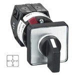 Schneider Electric, DP3T 3 Position Ammeter Cam Switch, 690V ac