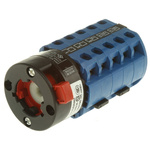Kraus & Naimer, 5P 2 Position 60° Double Throw Cam Switch, 20A
