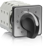 RS PRO, SP 12 Position 30° Multi Step Cam Switch, 500V ac, 16A, Knob Actuator