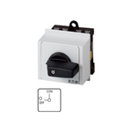 Eaton, 4P 2 Position 90° On-Off Cam Switch, 690V (Volts), 20A, Short Thumb Grip Actuator