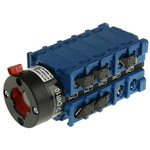 Kraus & Naimer, 3P 3 Position 60° Multi Step Cam Switch, 20A