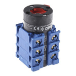 Kraus & Naimer, 3P 3 Position 60° Double Throw Cam Switch, 20A