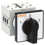 Lovato, 3PDT 3 Position 60° Changeover Cam Switch, 20A, Knob Actuator
