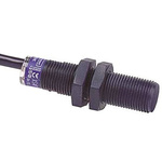 Telemecanique Sensors Inductive Barrel-Style Proximity Sensor, M12 x 1, 7 mm Detection, NPN Output, 12 → 48 V