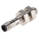 Baumer Inductive Barrel-Style Proximity Sensor, M5 x 0.5, 1 mm Detection, PNP Output, 10 → 30 V dc, IP67