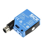 Sick Ultrasonic Block-Style Proximity Sensor, 55 → 250 mm Detection, PNP Output, 10 → 30 V dc, IP67